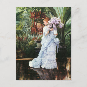 Tissot: Lilacs Postkarte