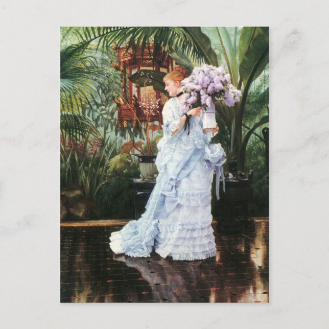 Tissot: Lilacs Postkarte (Vorderseite)