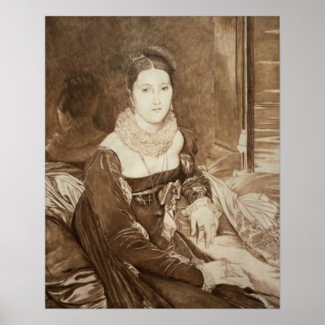 Tissot - Mme Senonnes Poster (Vorne)