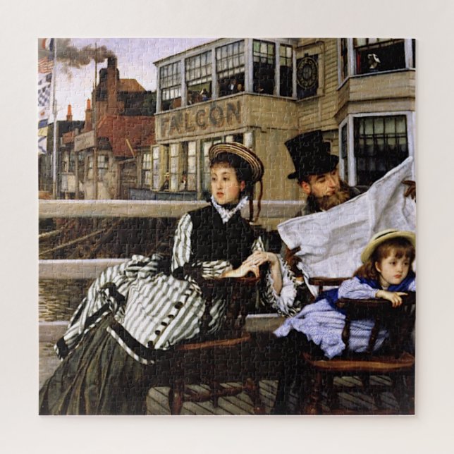 Tissot - Warten auf die Fee, Puzzle (Vertikal)