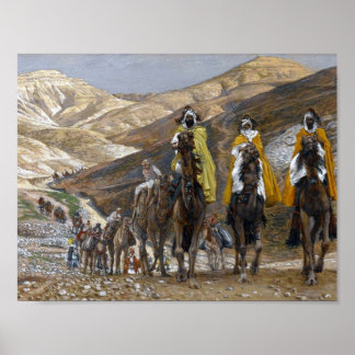 Tissot's "The Magi Journeying"-Poster Poster