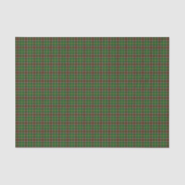 Tissue Christmas Neufundland Tartan kariert Seidenpapier (Vorderseite)