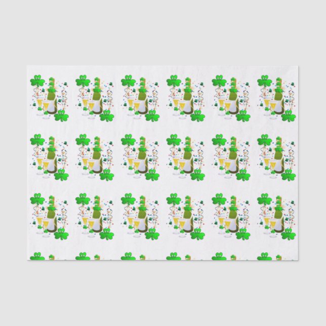 Tissue Clover Wine Seidenpapier (Vorderseite)
