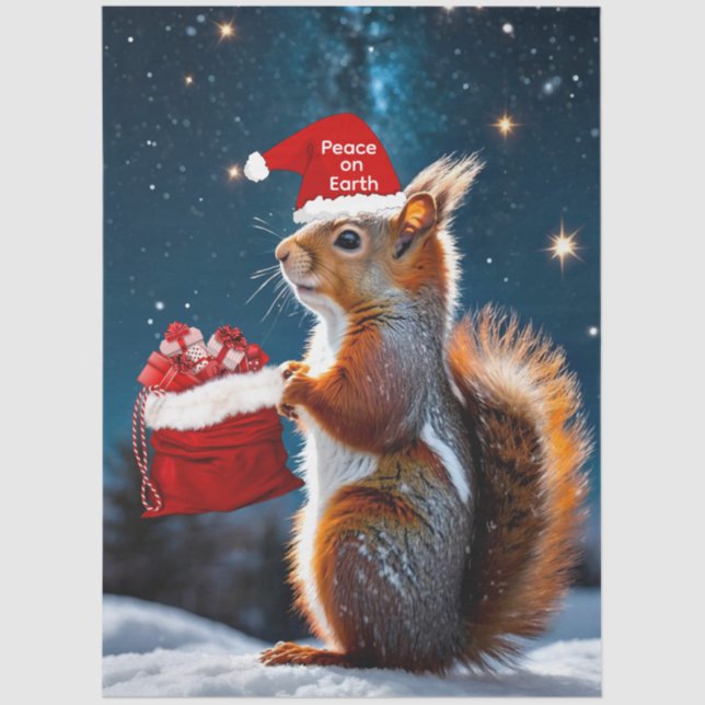 Tissue/Craft/Decoudé Weihnachtspapier Seidenpapier (Vorderseite)