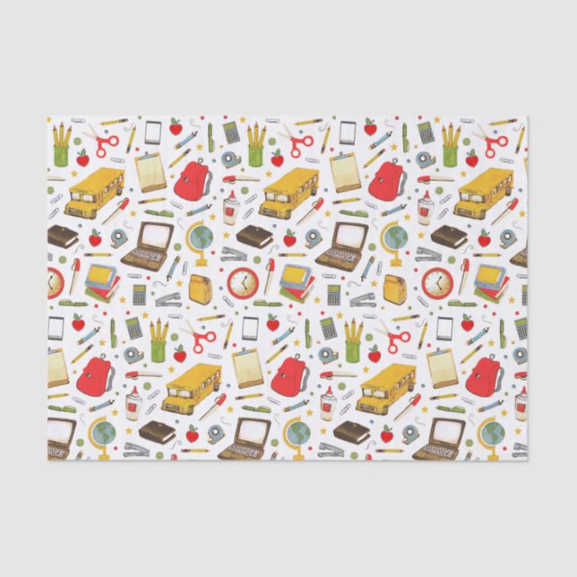 Tissue (Englisch) Seidenpapier (Vorderseite)