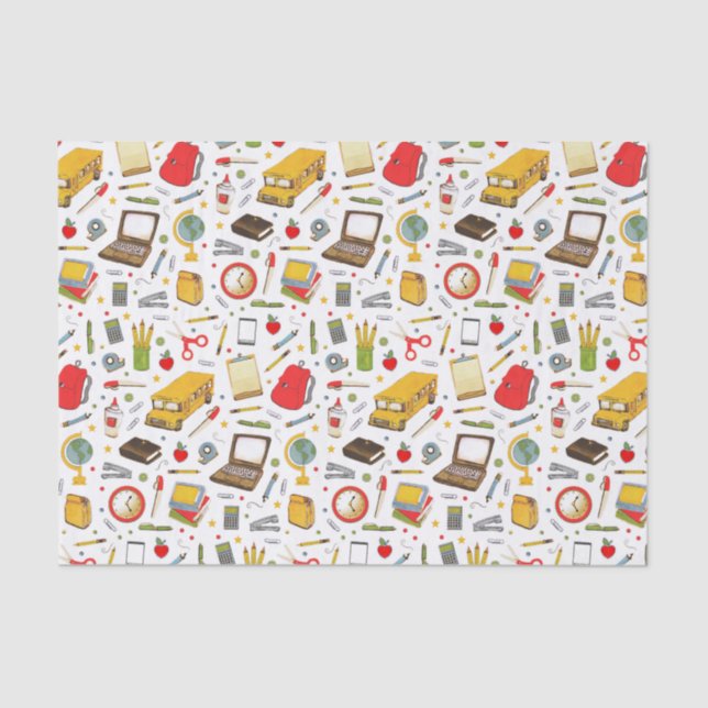 Tissue (Englisch) Seidenpapier (Vorderseite)