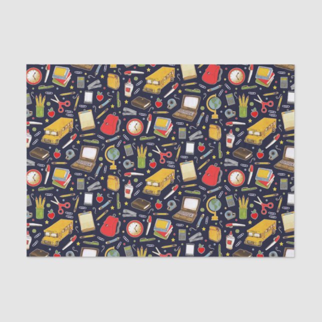 Tissue (Englisch) Seidenpapier (Vorderseite)