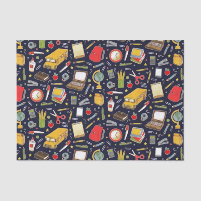 Tissue (Englisch) Seidenpapier (Vorderseite)