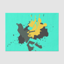 Tissue Paper (abstrakte Noten) Seidenpapier