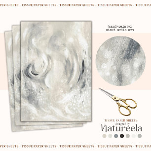 Tissue Paper (abstraktes Kunstpapier) Seidenpapier
