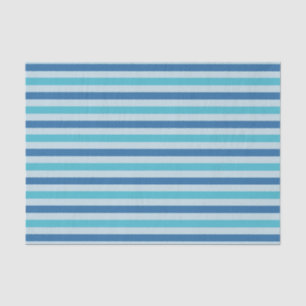 Tissue Paper (blaue Streifen) Seidenpapier
