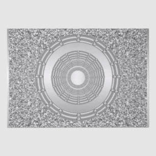Tissue Paper für den Silver-Glitzer Seidenpapier