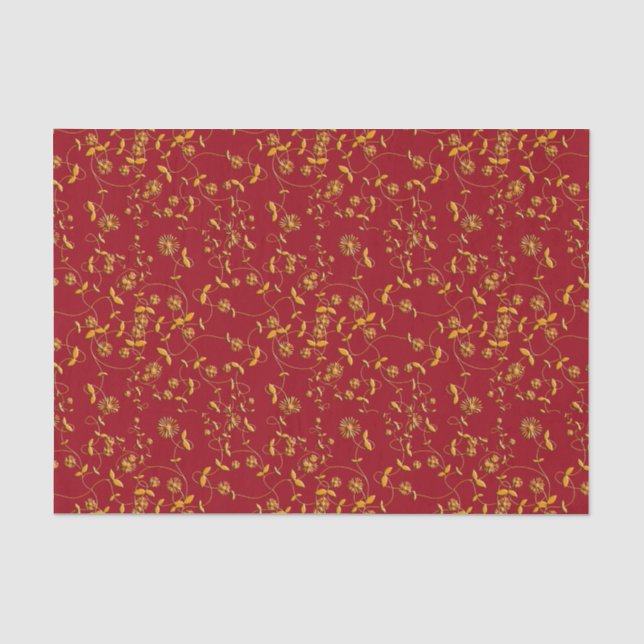 Tissue Paper für Gold-Wirbel Seidenpapier (Vorderseite)