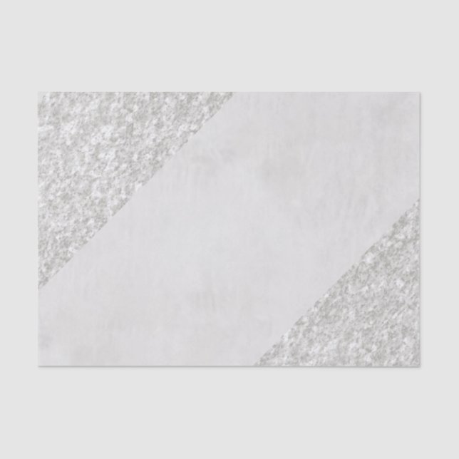 Tissue Paper Grau Silver Seidenpapier (Vorderseite)