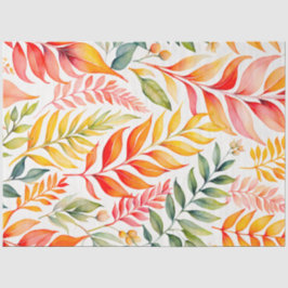 Tissue Paper of Colorful Botanic Art Seidenpapier