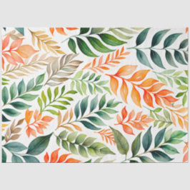 Tissue Paper of Colorful Botanic Art Seidenpapier
