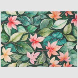 Tissue Paper of Colorful Botanic Art Seidenpapier