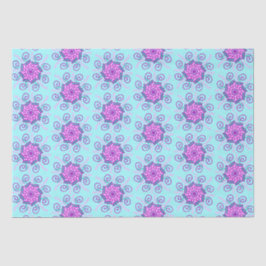 Tissue Paper Pink and Minze mandelas Seidenpapier