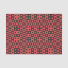 Tissue Paper PSYCHEDELIC BLACK AND RED Seidenpapier