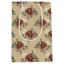 Tissue Paper Rustica Country Rose Mittlere Geschenktüte