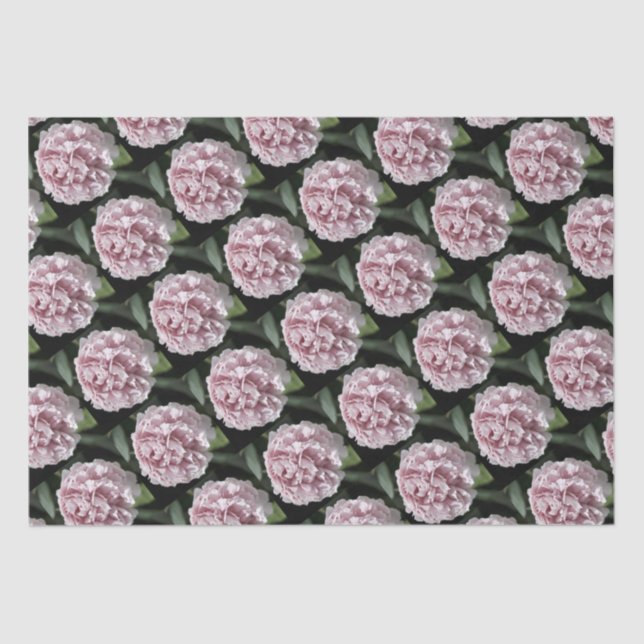 Tissue Paper Set 2 Blätter Schöne Pink Peony  Seidenpapier (Vorderseite)