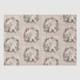 Tissue Paper Set 2 Vintages Thema Weihnachten Seidenpapier