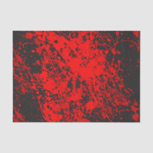 Tissue Paper (Tissue) mit rotem Brush-Spritzer Seidenpapier