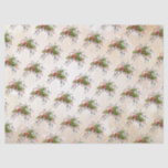 Tissue Paper von Christmas Holly Branch Seidenpapier<br><div class="desc">Schönes Papiertaschentuch mit Weihnachtsholz und Eukalyptus-Blätter für die Verpackung dieser Geschenke!</div>