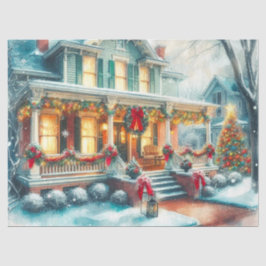 Tissue Paper von Vintage Christmas House Seidenpapier