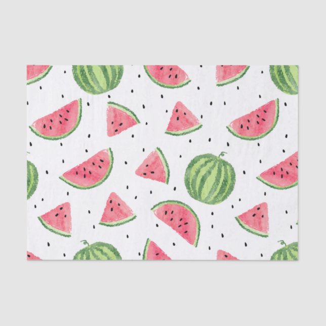 Tissue Paper Watermelon Seidenpapier (Vorderseite)