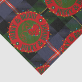 Tissue Paper with Merry & Bright Design Seidenpapier