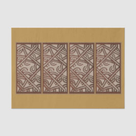 Tissue Paper with Unique Gold Design Seidenpapier