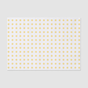 Tissue Paper Yellow Punkte Seidenpapier