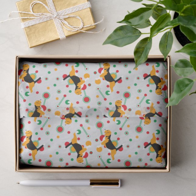 Tissue-Papier-Beagle-Hunde Seidenpapier (Geschenk)