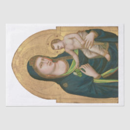 TISSUE PAPIER : MADONNA & KIND : GIOTTO : 1337