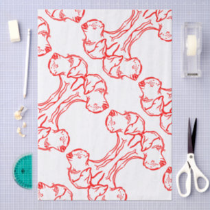 Tissue-Papier mit Doggen Seidenpapier