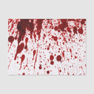 Tissue-Papier-Verpackung Blutspritzer Vampir-Gothi Seidenpapier