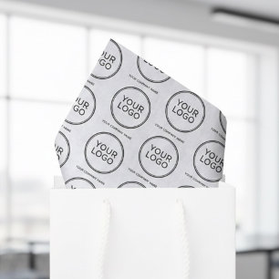 Tissuepapier mit individuellem Logo und Firmenname Seidenpapier