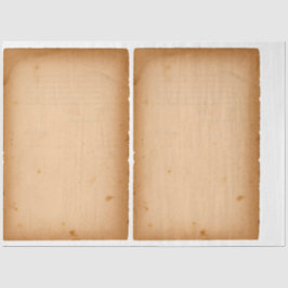 TISSUPAPIER : DÉCOUPAGE ; ALTES PAPIER