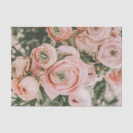 TISSUPAPIER : FLÜSSIG : PEONIES SEIDENPAPIER