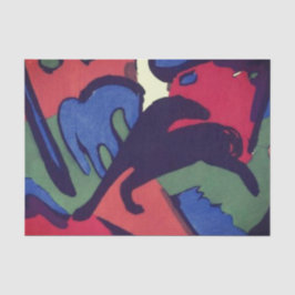 TISSUPAPIER FRANZ MARC PORSES SEIDENPAPIER