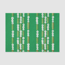 TISSUPAPIER JAPANISCHES WOODBLOCK-MUSTER IN GRÜNEN