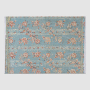 TISSUPAPIER : VINTAGES BOTANISCHES WORT WALLPAPIER SEIDENPAPIER