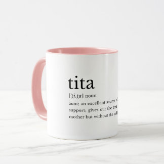Tita Definition Filipino Aunt Gift Mug Tasse
