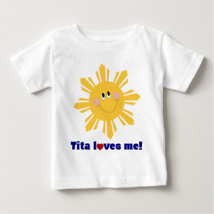 Tita Lieben ich Säuglingst-stück Baby T-shirt