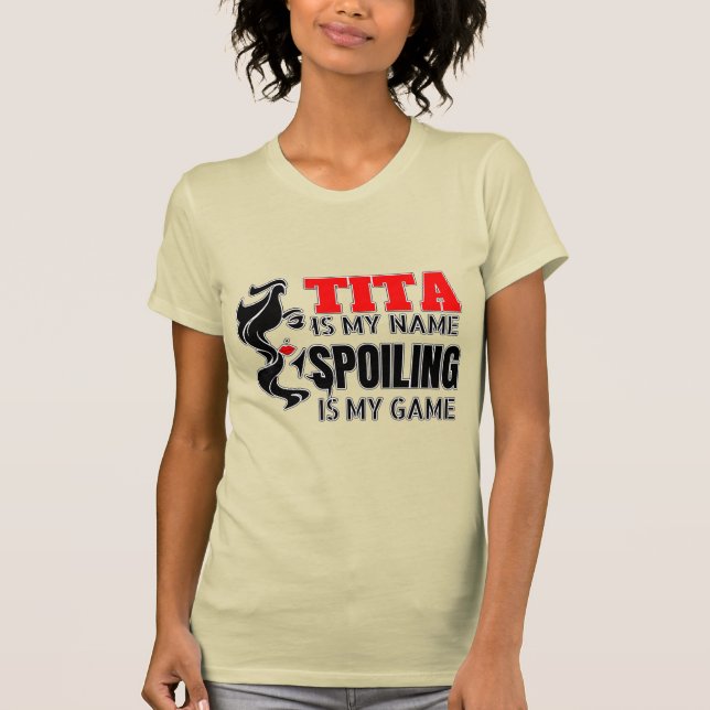 : Tita, Ninang, philippinischer T - Shirt, philipp T-Shirt (Vorderseite)