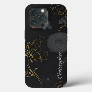 Titan-Blume Edelstahlmetall Case-Mate iPhone Hülle