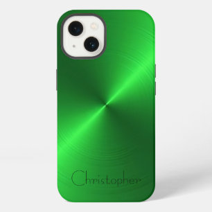 Titan Brightgrün Edelstahl Druck iPhone 13 Hülle