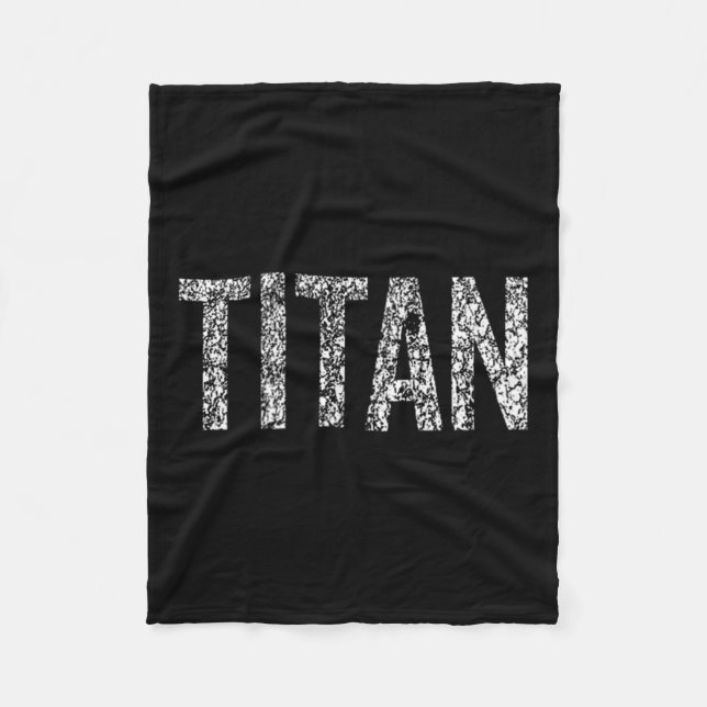 Titan Fleecedecke (Vorderseite)