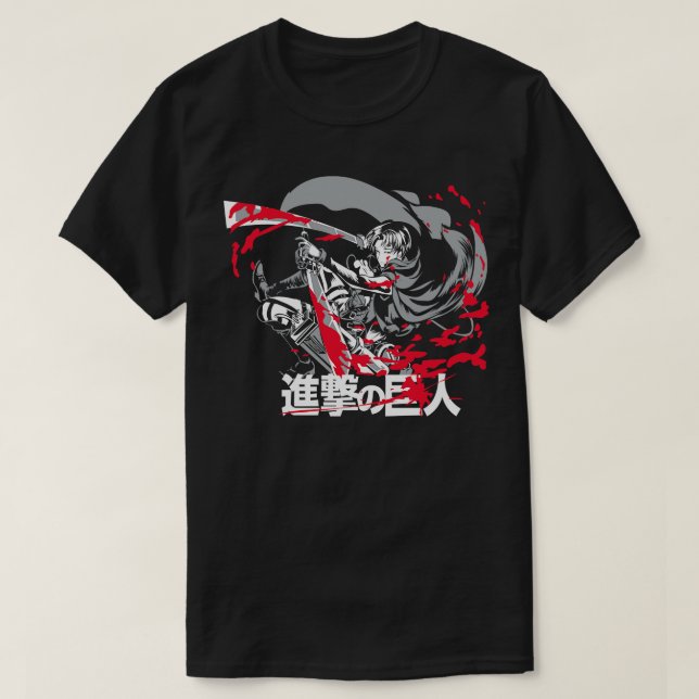 Titan Intense Levi Ackerman T-Shirt (Design vorne)